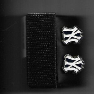 NY Yankee Cuff Links